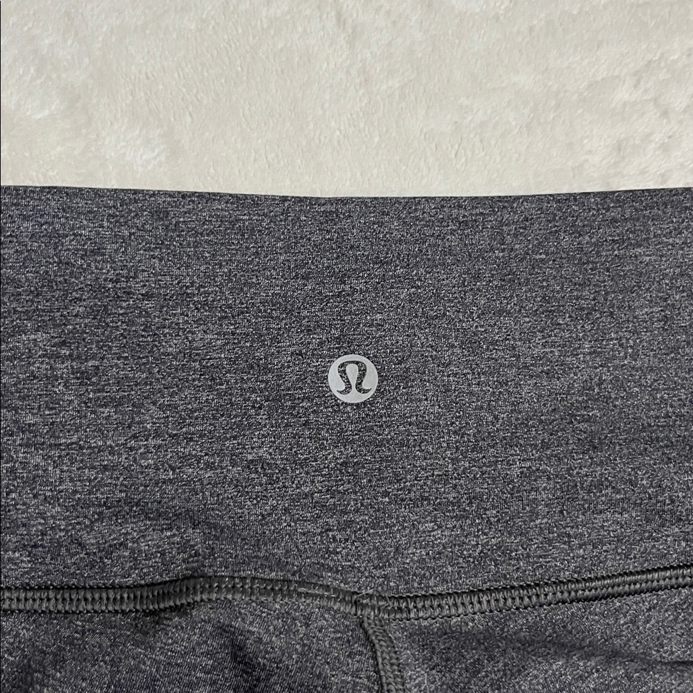 Lululemon Gray High-Waisted Leggings - Picture 2 of 9